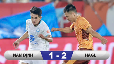 Kết quả Nam Định 1–2 HAGL: Cú sốc tại Thiên Trường